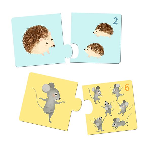 Eerste Duo-Puzzel | Dierenbaby'S