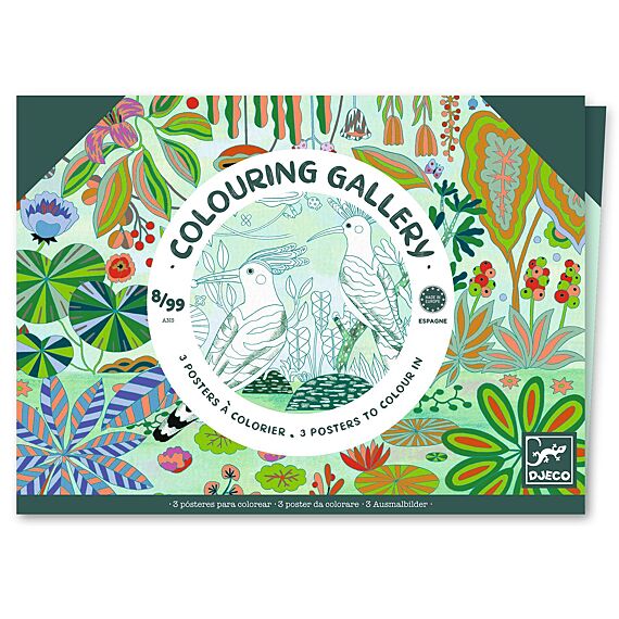 Grote Kleurposters | Colouring Gallery Sauvages