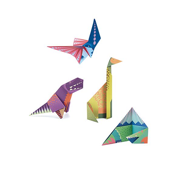 Origami - Dinosaurussen