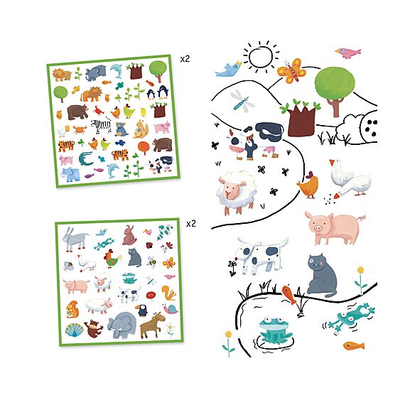 Stickers - Dieren