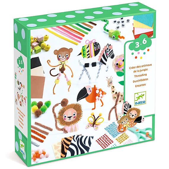 Knutselbox Jungle Animal Creation Box