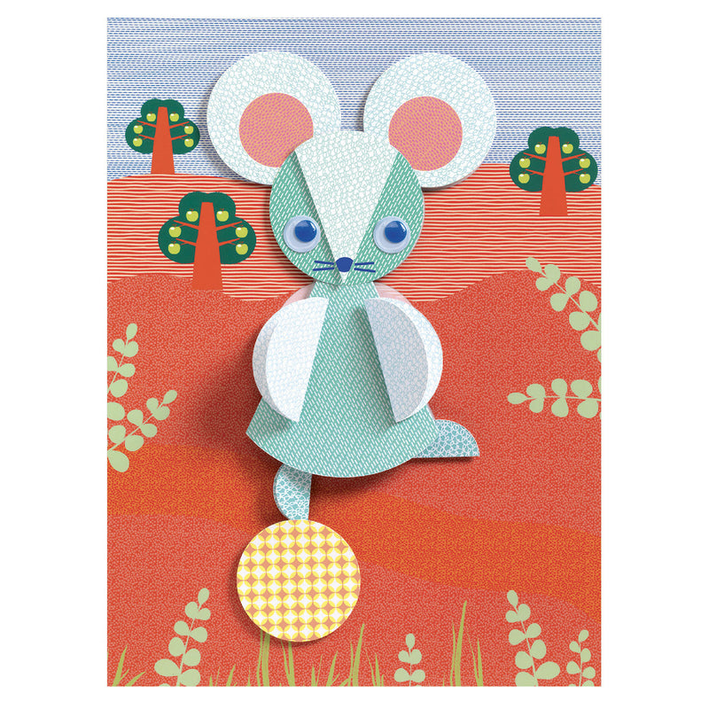 Knutselen met papier en stickers - Rondjes En Rondjes