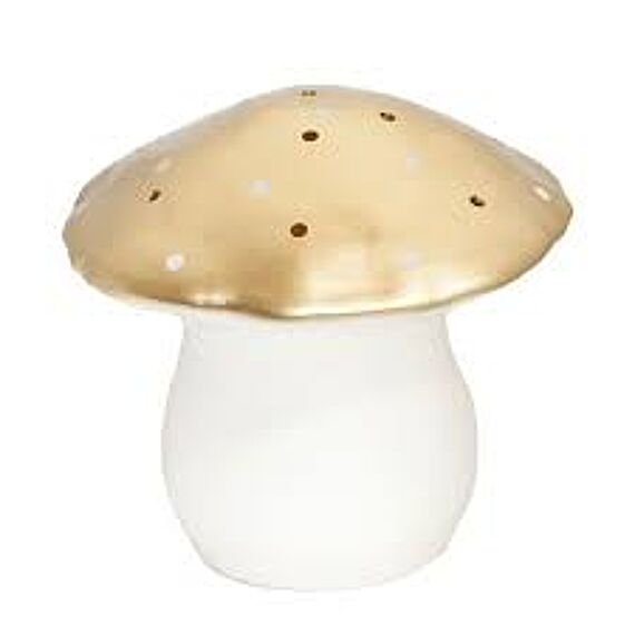 Grote Lamp Paddenstoel | Goud