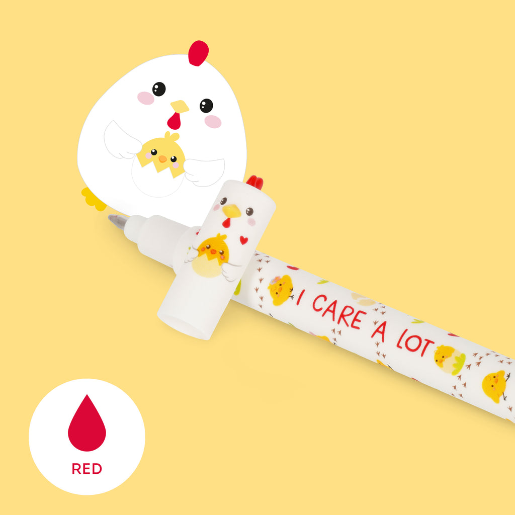 Uitwisbare gelpen - Erasable Gel Pen Hen