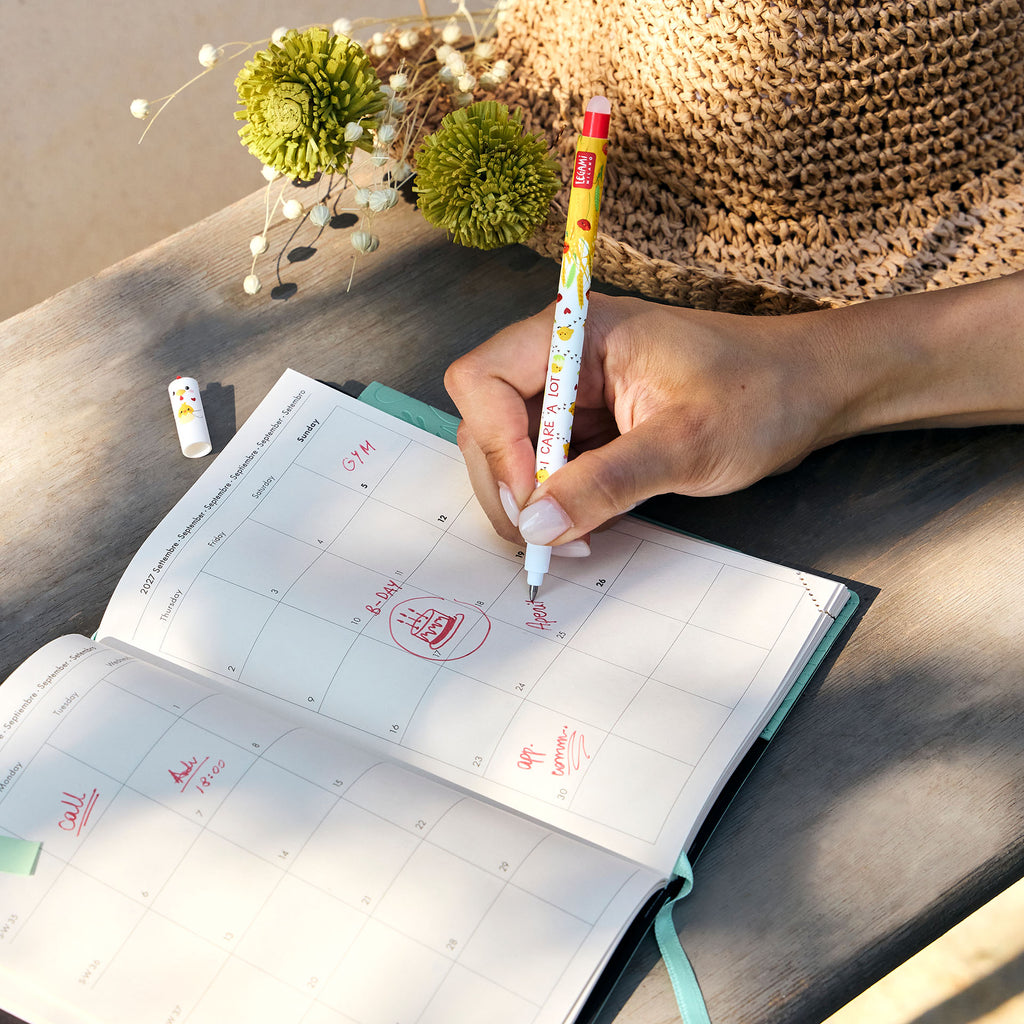 Uitwisbare gelpen - Erasable Gel Pen Hen