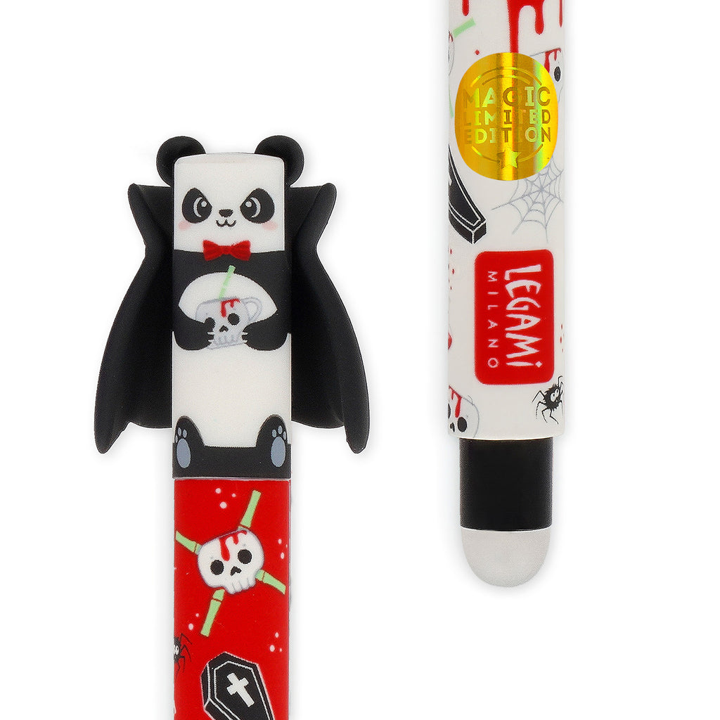 Uitwisbare gelpen Spooky Party Panda in blind box