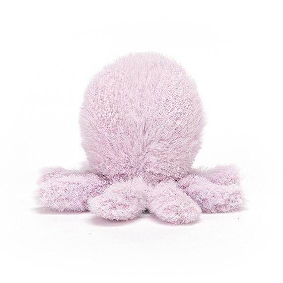 Knuffeltje Inktvis Fluffy Octopus - 8 cm