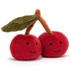 Knuffel Kersen Fabulous Fruit Cherry - 9 cm