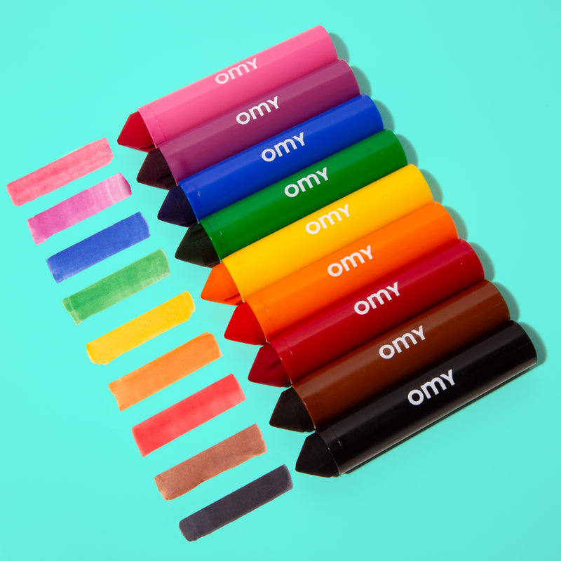 Coloring Tools -  9 Jumbo Markers