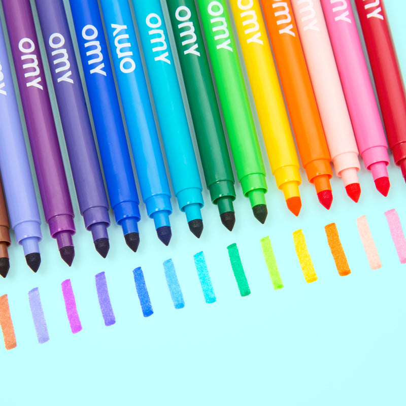 Set van 9 stiften Coloring Tools - Ultrawashable Markers