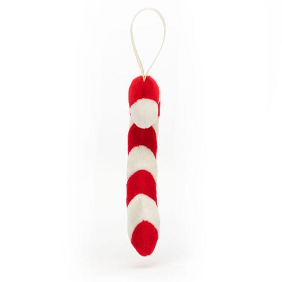 Hangende deco Festive Folly Candy Cane - 11 cm