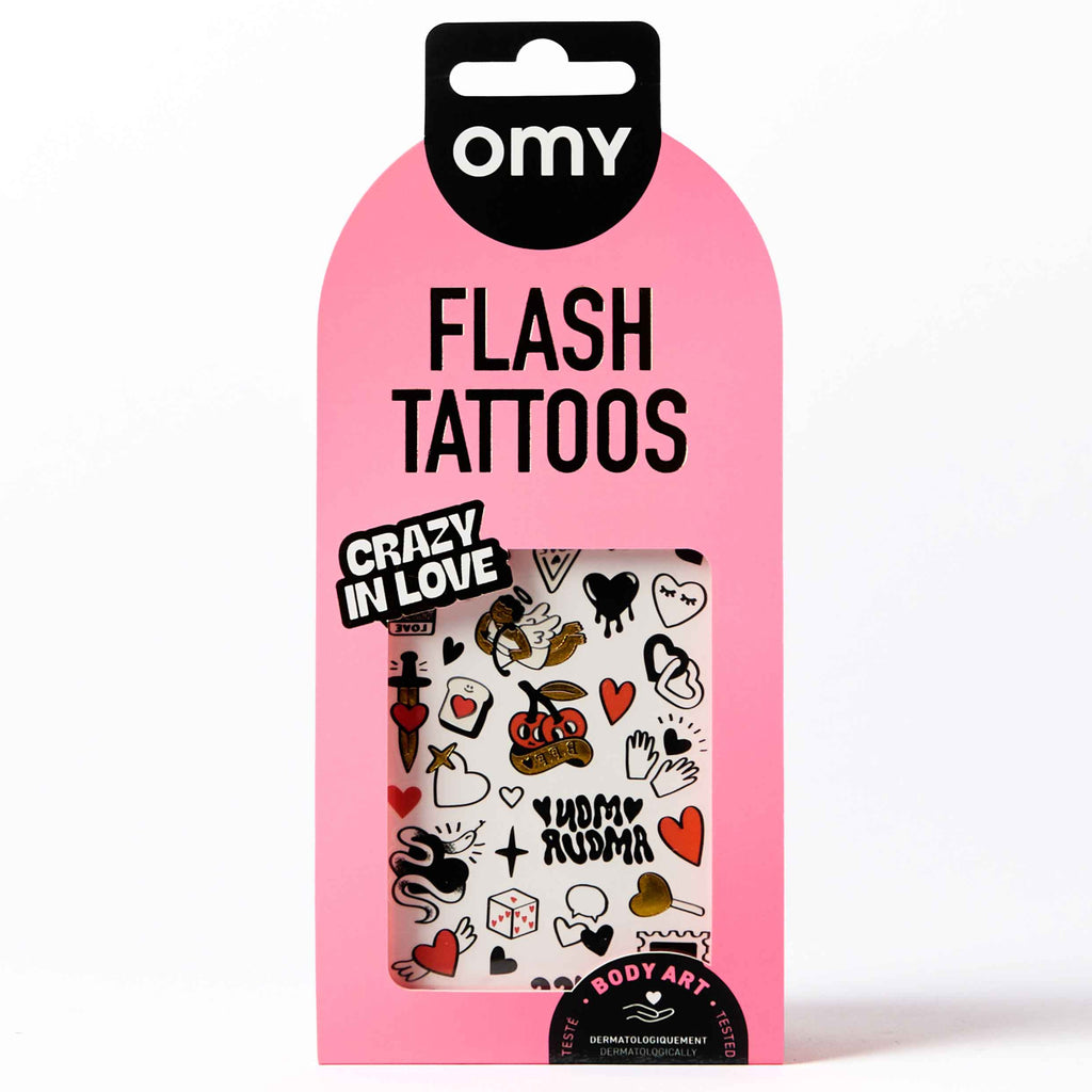 Tijdelijke Flash Tattoos - Crazy In Love