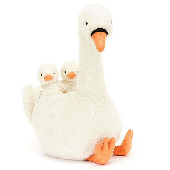 Knuffel Zwaan Featherful Swan | 39 Cm