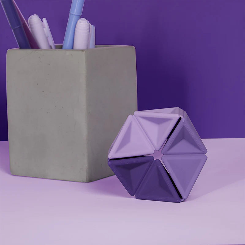 Siliconen fidget toy Pivot Violet