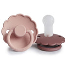 Frigg Daisy Bloom Fopspenen Siliconen Blush/Woodchuck - Set Van 2