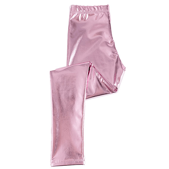 Metallic Pink Love Life Leggings