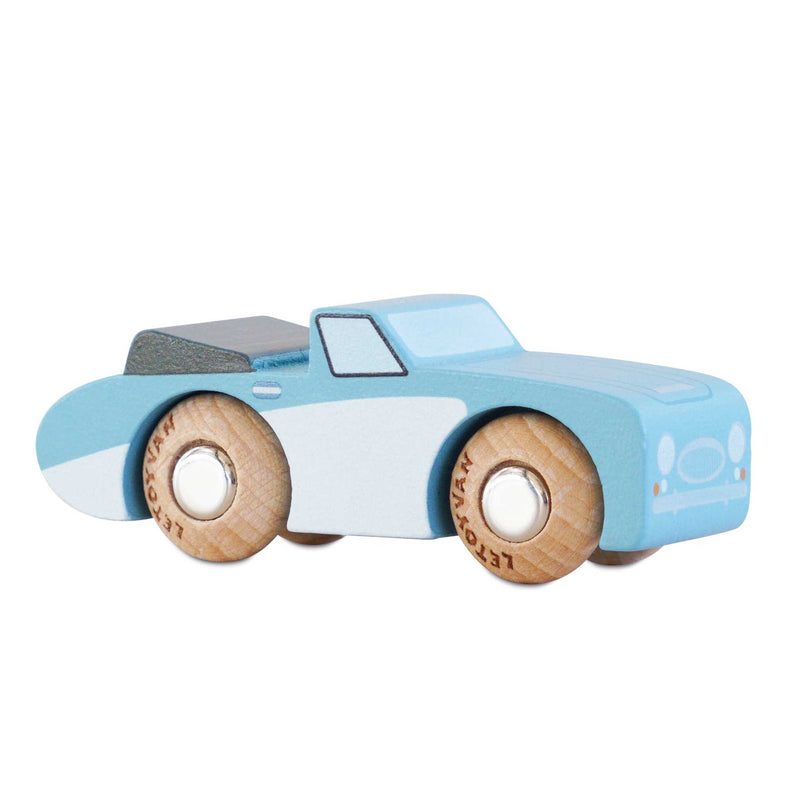 Houten auto Justin - nr. 1