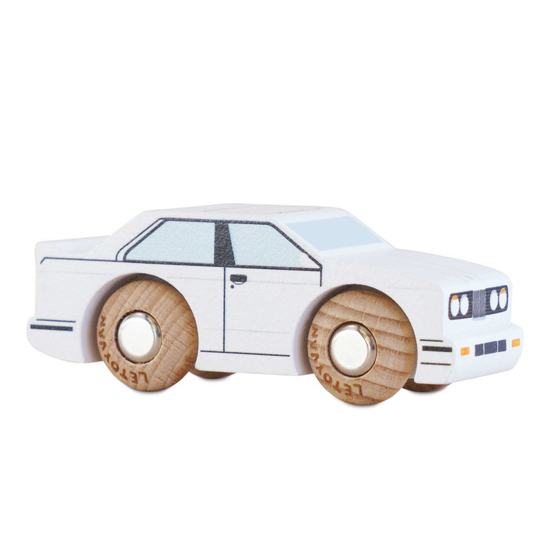 Houten auto William - nr. 21