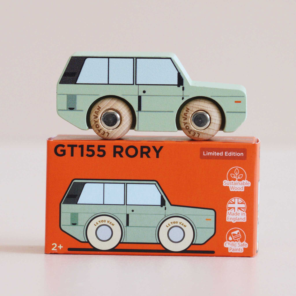 Houten auto Rory - nr. 28