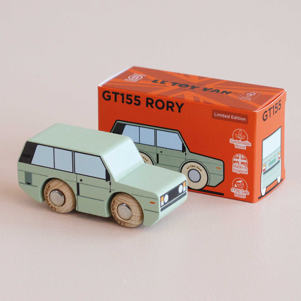 Houten auto Rory - nr. 28