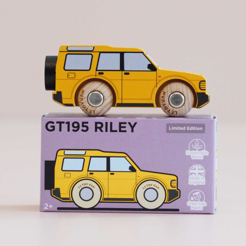 Houten auto Riley - nr. 35
