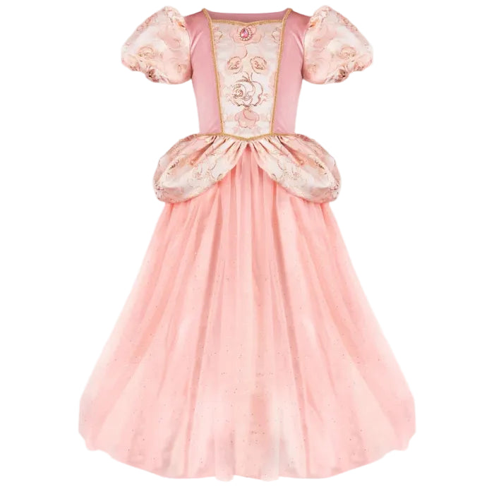Verkleedjurk Prinses Penelope Brocade Gown Dusty Rose