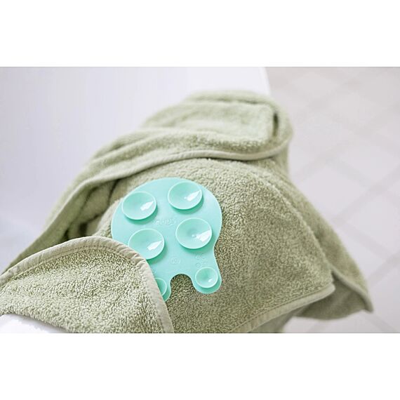 Grippi Anti-Slip Bath Buddies Jellyfish Green/Yellow | Set Van 8