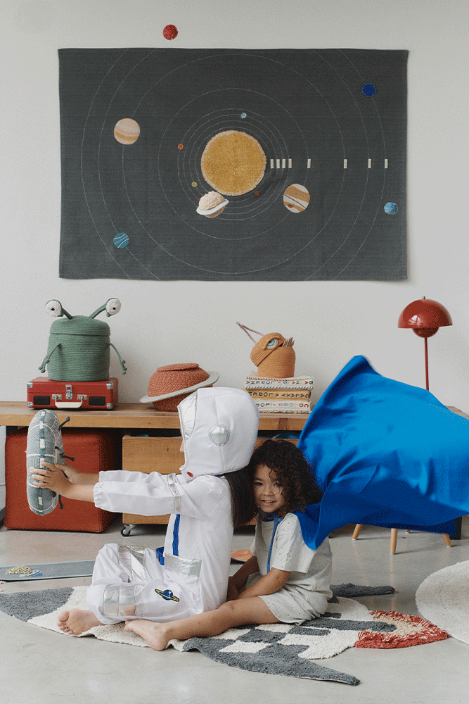 Muurdecoratie Wall Hanger Solar System - 150 x 100 cm