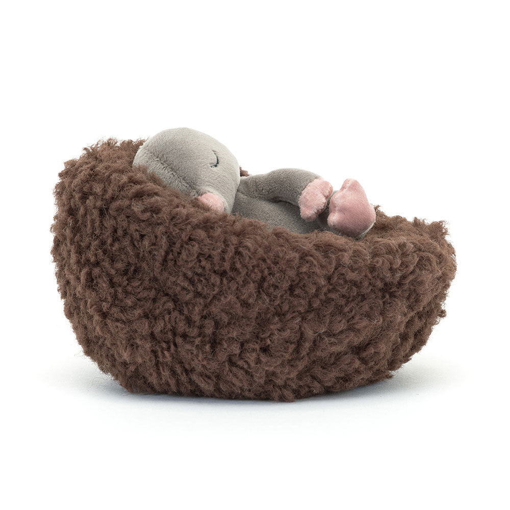 Knuffel Hibernating Mole - 9 cm