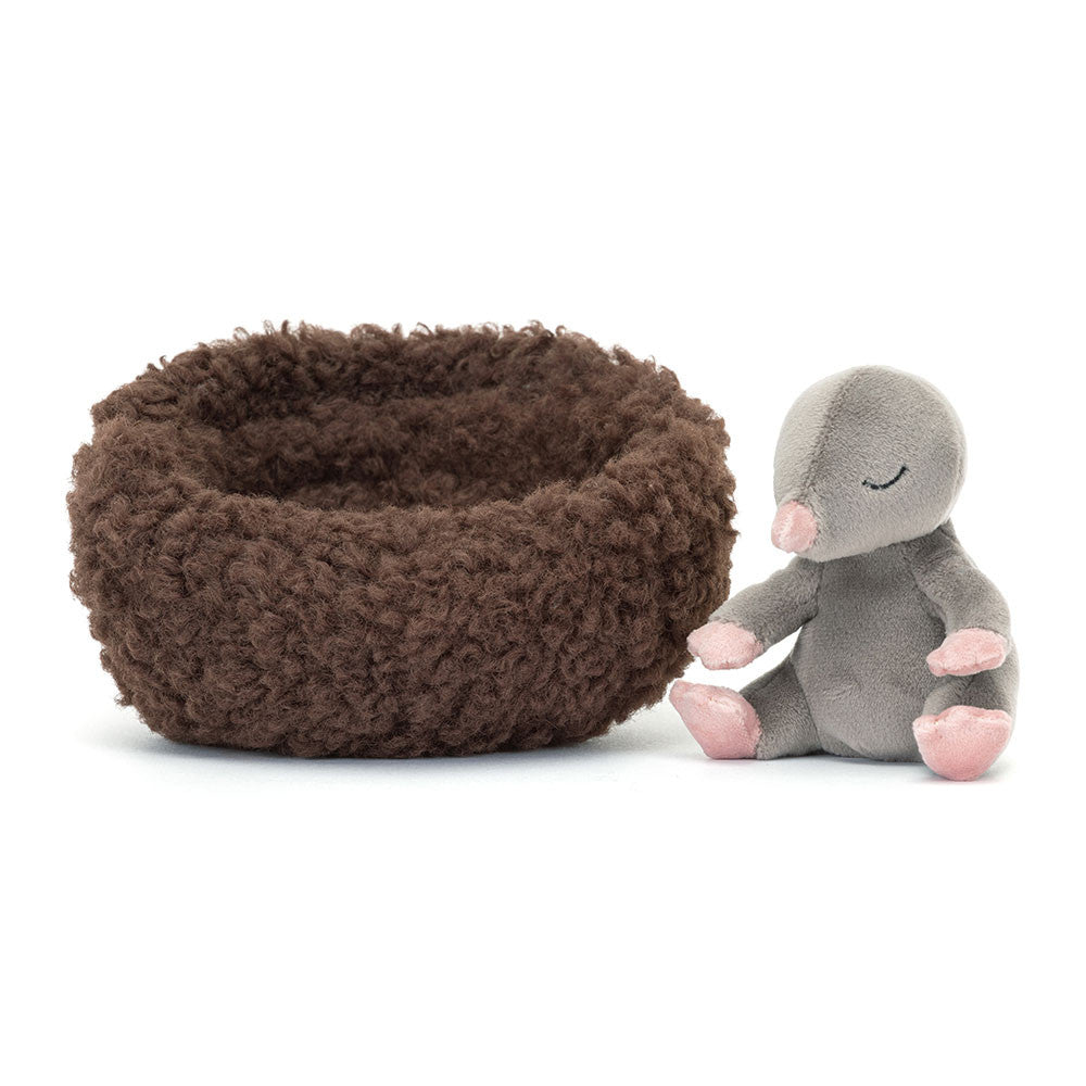 Knuffel Hibernating Mole - 9 cm