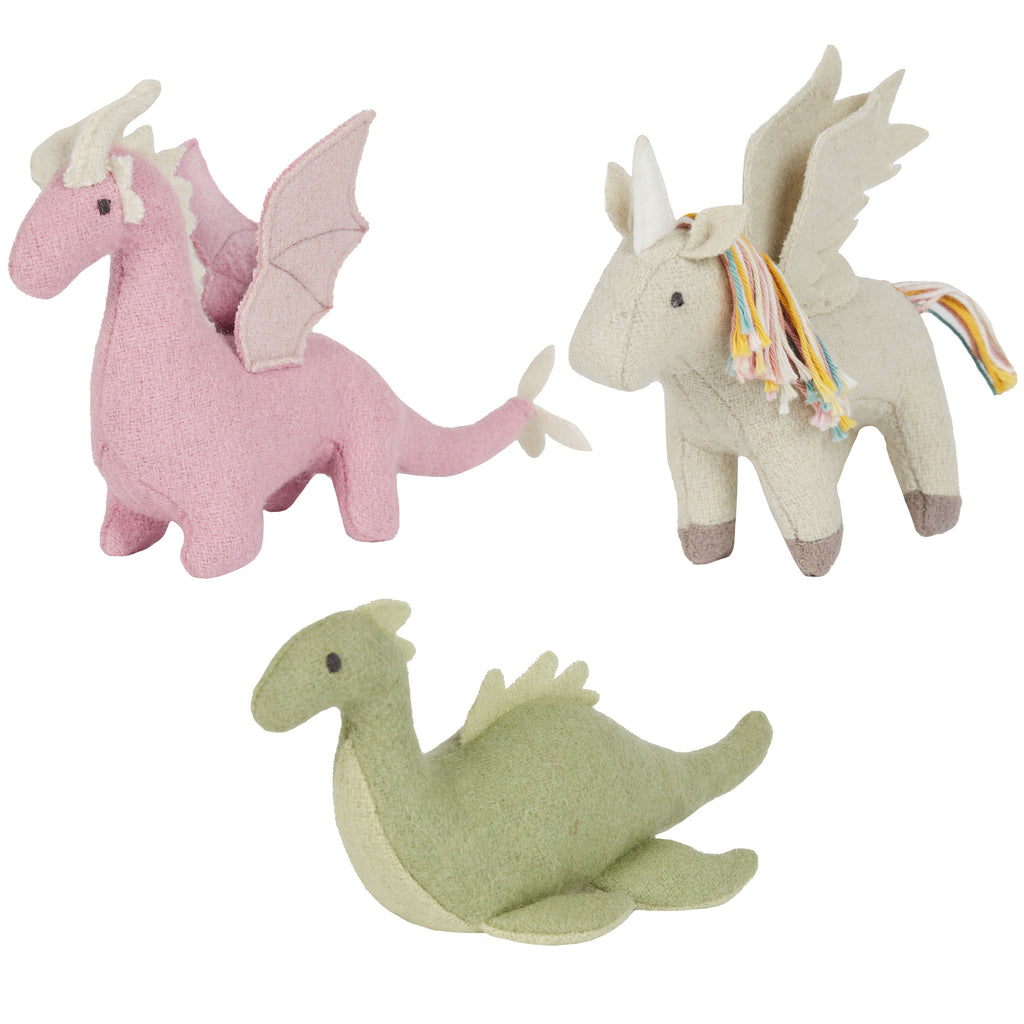 Speelfiguren Holdie Folk Magical Creatures - set van 3