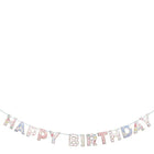 English Garden Birthday Garland