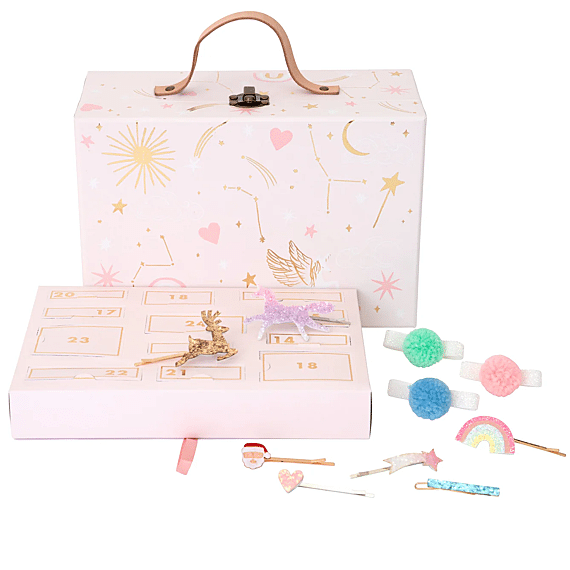 Adventskalender Hair Accessories Advent Calendar Suitcase