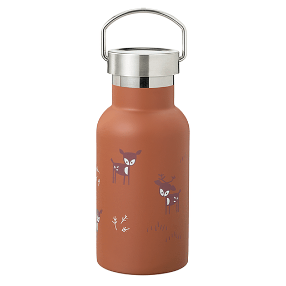 Drinkfles Thermos Hertje - Amberbruin