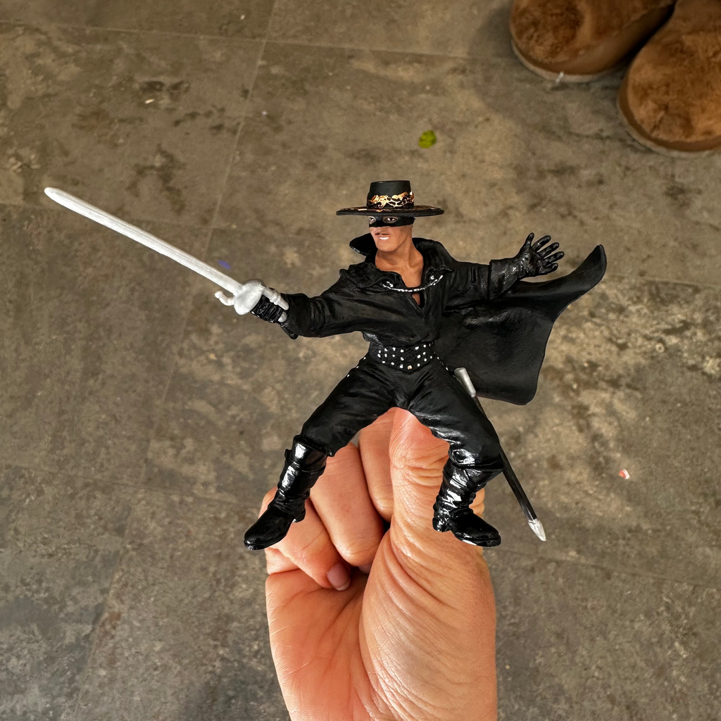 Zorro met zwaard