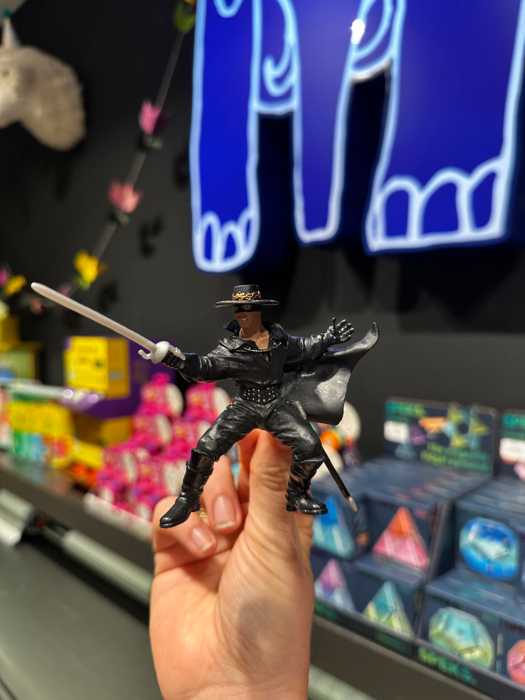 Zorro met zwaard