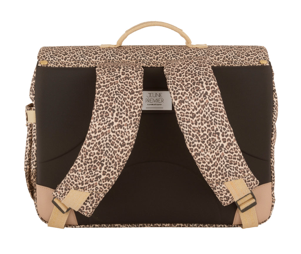 Cartable It Bag Midi - Leopard Cherry