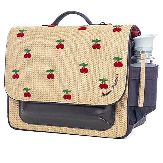 Schooltas | It Bag Midi Raffia Cherry