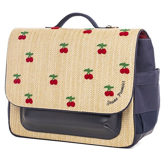 Schooltas | It Bag Midi Raffia Cherry