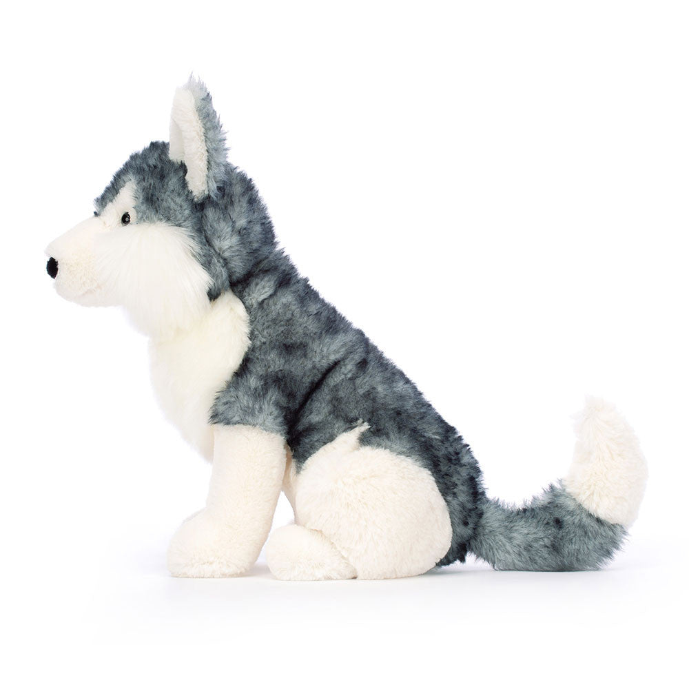 Knuffel Hond Jackson Husky - 25 cm