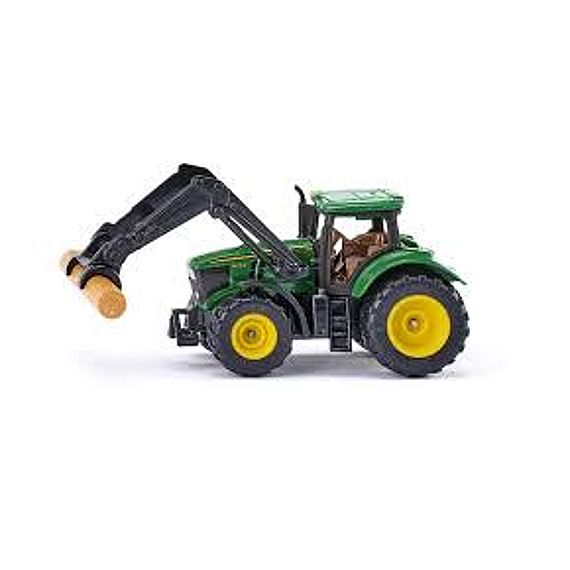 Tractor John Deere Met Boomstamgrijper