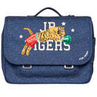 Schooltas | It Bag Midi Boxing Tiger (Navy Mélange)