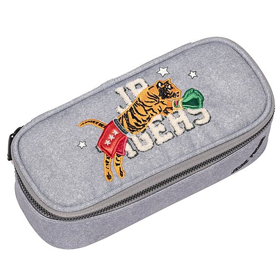 Pennenzak | Pencil Box Boxing Tiger Grey Mélange