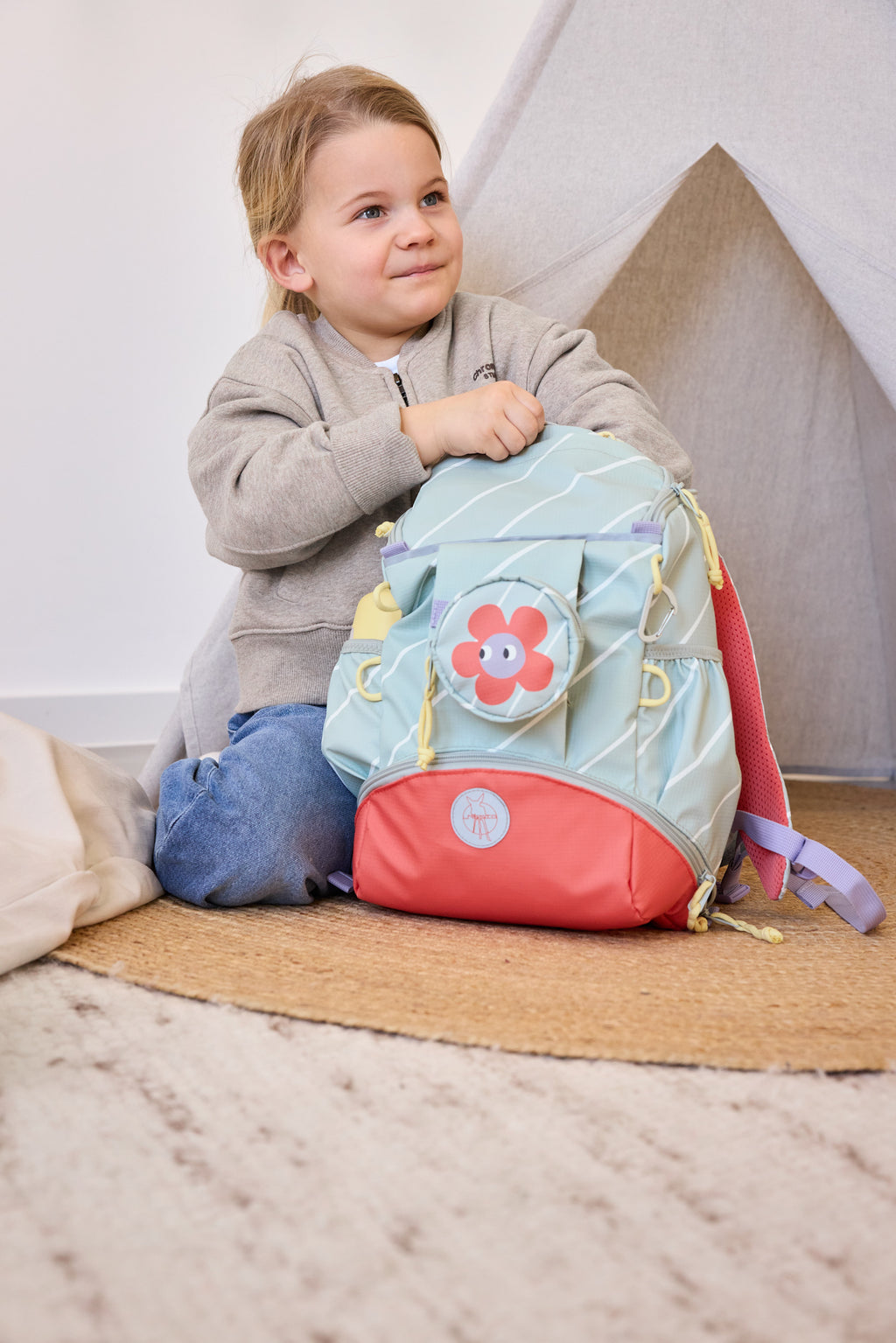 Rugzak Mini Outdoor Backpack Up Happy Trails Flower