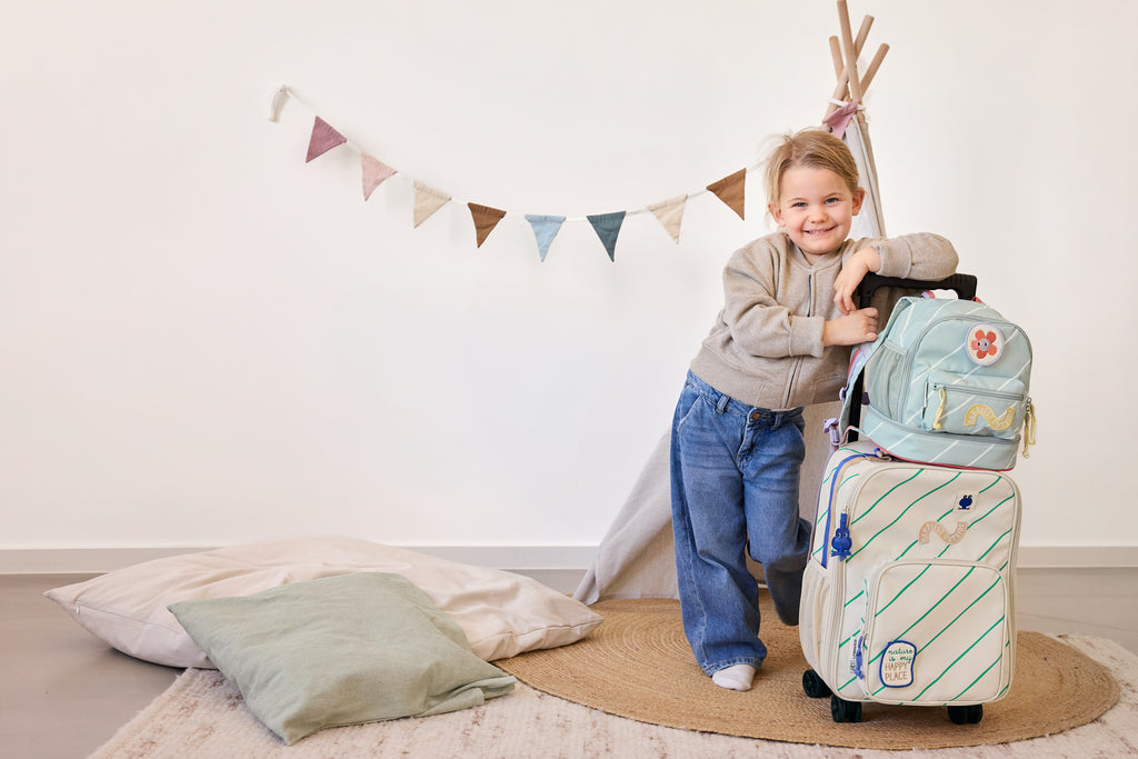 Kinderkoffer Spinny Trolley Happy Trails Frog