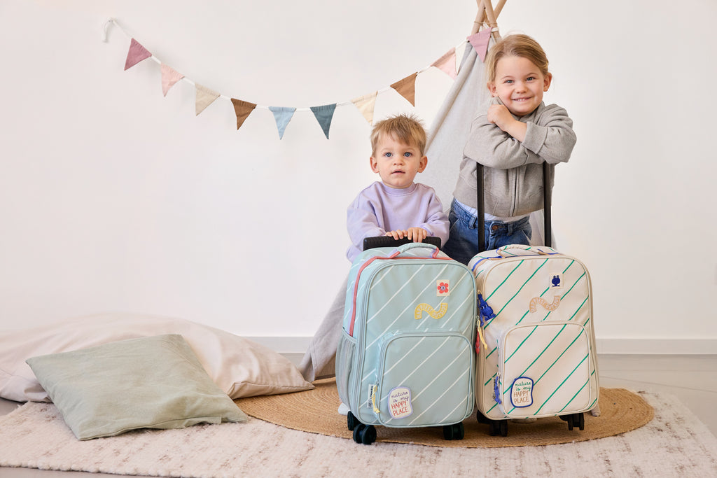 Kinderkoffer Spinny Trolley Happy Trails Frog