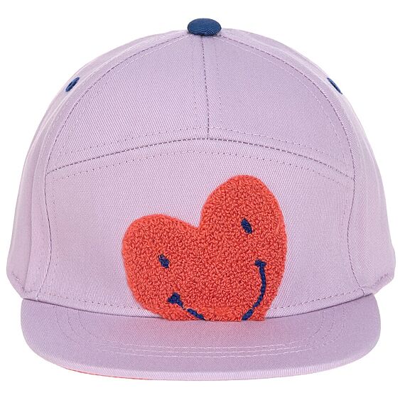 Kinderpet - Kids Skater Cap Little Gang Heart Lavender