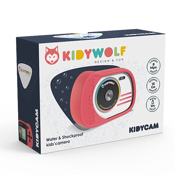 Kindercamera - Kidycam Rood