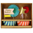 Cupcake Kit Stripe Party - Set Van 24