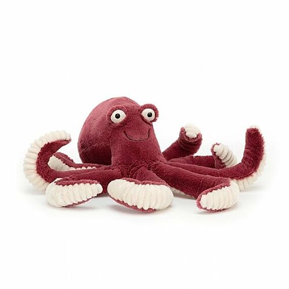 Knuffel Obbie Octopus Medium - 32 Cm